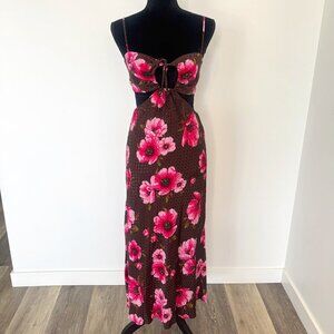 NWT/Lovers and Friends brand Camden Midi Dress/Size SMALL